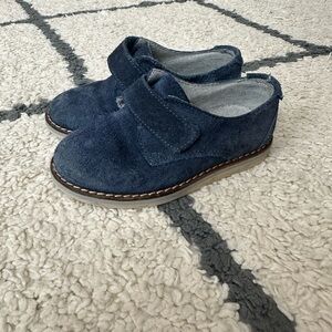Toddler boy blue Zara dress shoes